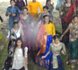 Students dancing garba at the school Navratri celebration